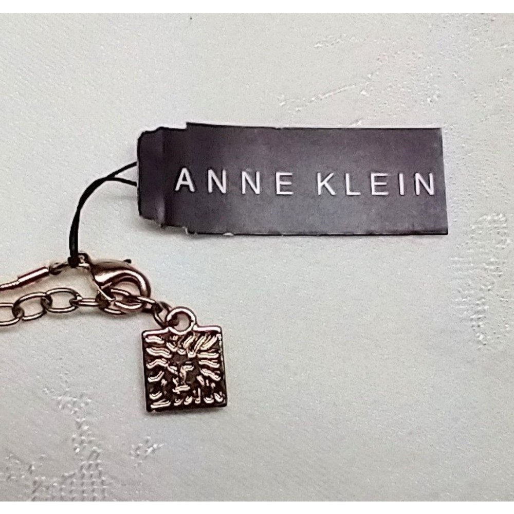 Necklace by Anne Klein Gold Tone Pearl and Gold Tone Textured Balls 8-9"